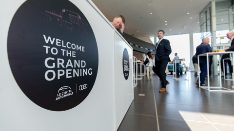 Inauguration du nouveau « AUDI TERMINAL CHARLEROI »