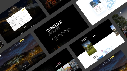 Nouveau site internet pour la Citadelle de Namur