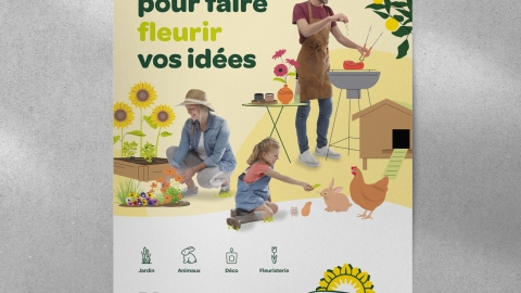 Campagne d’ouverture d’une nouvelle jardinerie