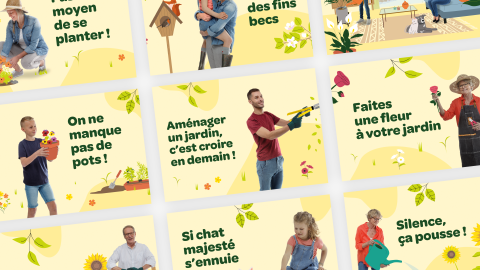 Campagne d’ouverture d’une nouvelle jardinerie