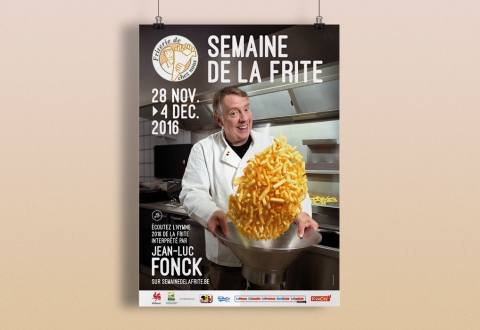 Jean-Luc Fonck chante « les frites de chez nous »
